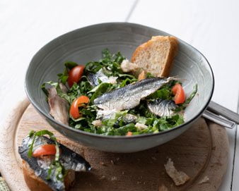 sardines salade