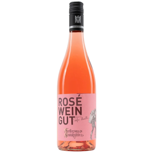 franckenstein rose wein gut cuvee rose 2018 flasche